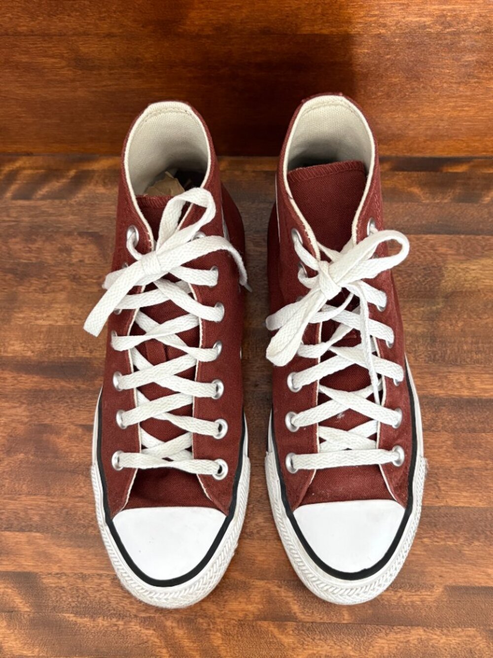 Converse Chuck Taylor All Star High Top Rosewood Brown Retro Y2K Skater M5 W7 - Picture 2 of 8